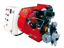 Quemador de gas/diésel Ecoflam MULTICALOR 300.1 PR TC VGD 40.080, art: 3147257-3146006.